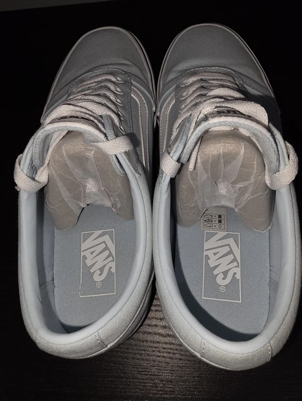 VANS Ward Delicate Blue Low Top Sneakers | Unisex Size W 9.5 / M 8